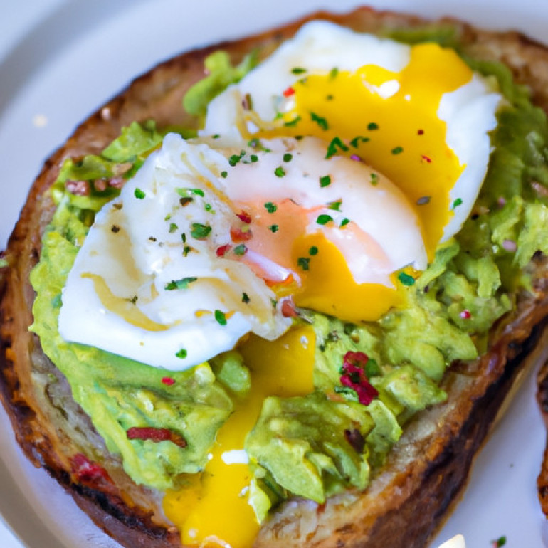 Savor Heavenly Avocado and Egg Toast for a Blissful Morning