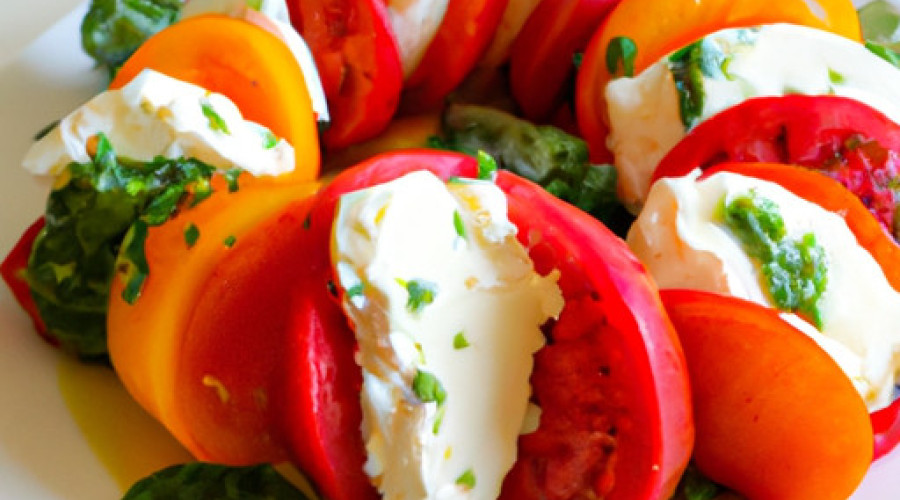 Vibrant Three-Colored Caprese Salad Recipe