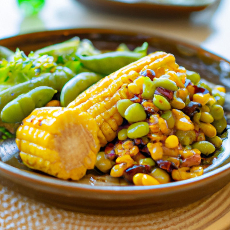 Ultimate Grilled Corn & Edamame Summer Salad Recipe