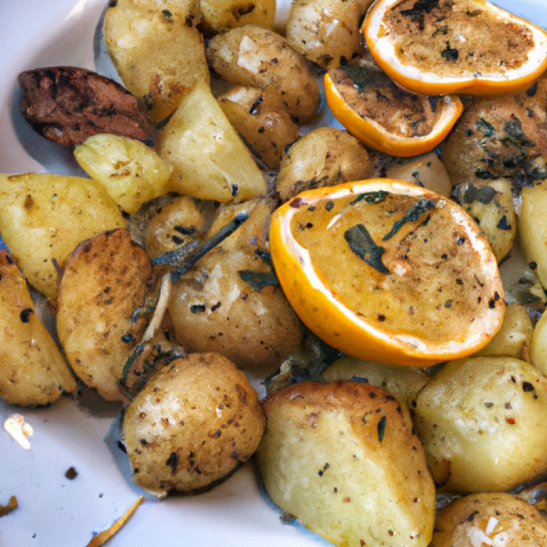 Zesty Herb-Roasted Potatoes: A Citrus Twist