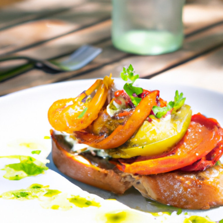 Savor the Essence of Summer with Tomato Bruschetta