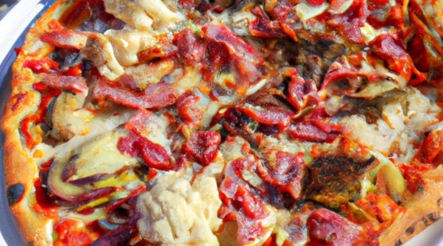 Savory Artichoke Bacon Cauliflower Pizza: A Delectable Twist