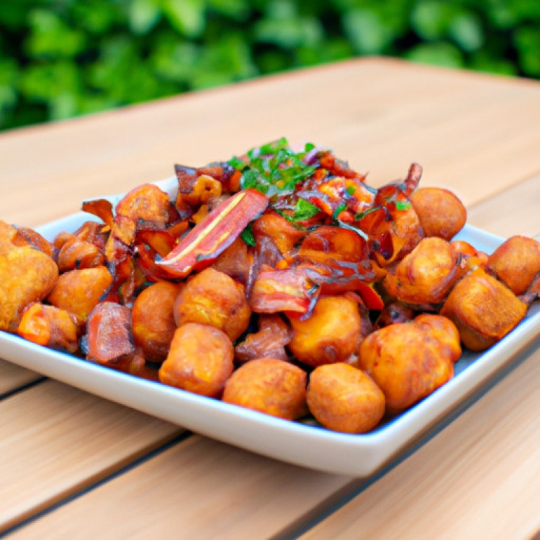 Ultimate Air Fryer Bacon and Chorizo Tater Tot® Dressing Recipe