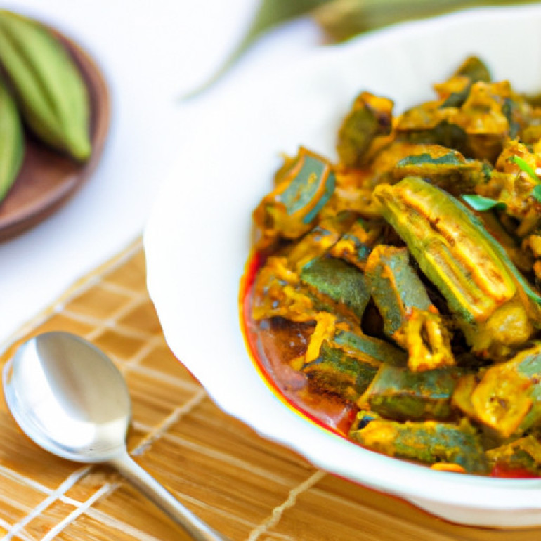 Delicious & Flavorful South Indian Potato and Okra Curry Recipe