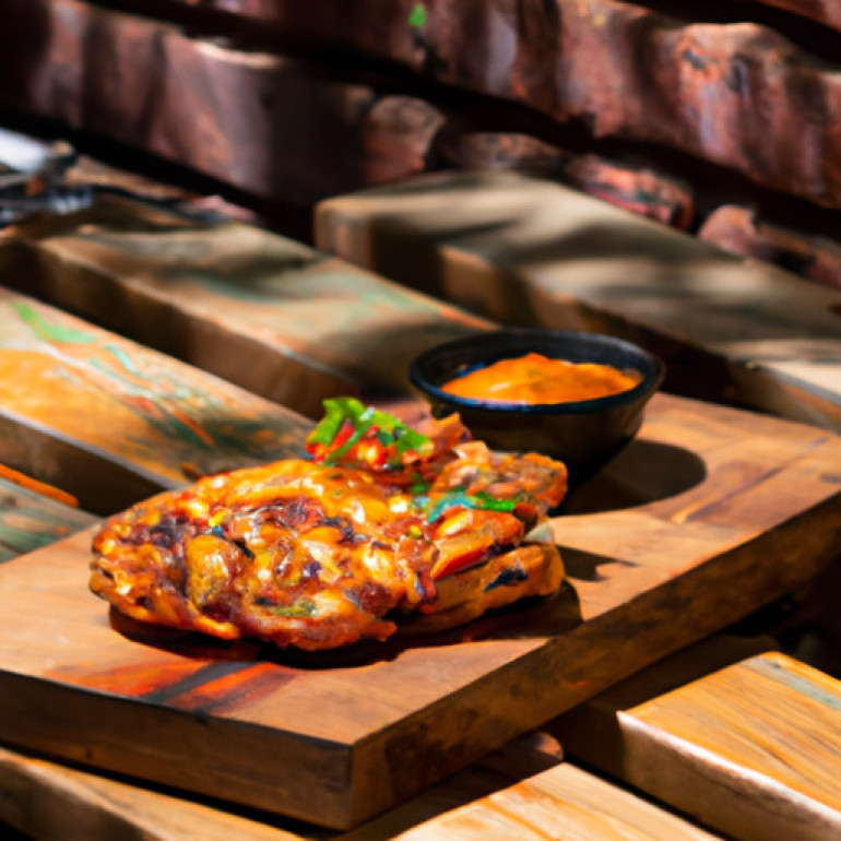 Golden Brick Chicken Recipe: A Grilled Delight
