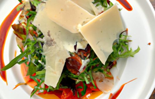 Crispy Parmesan Salad Delight