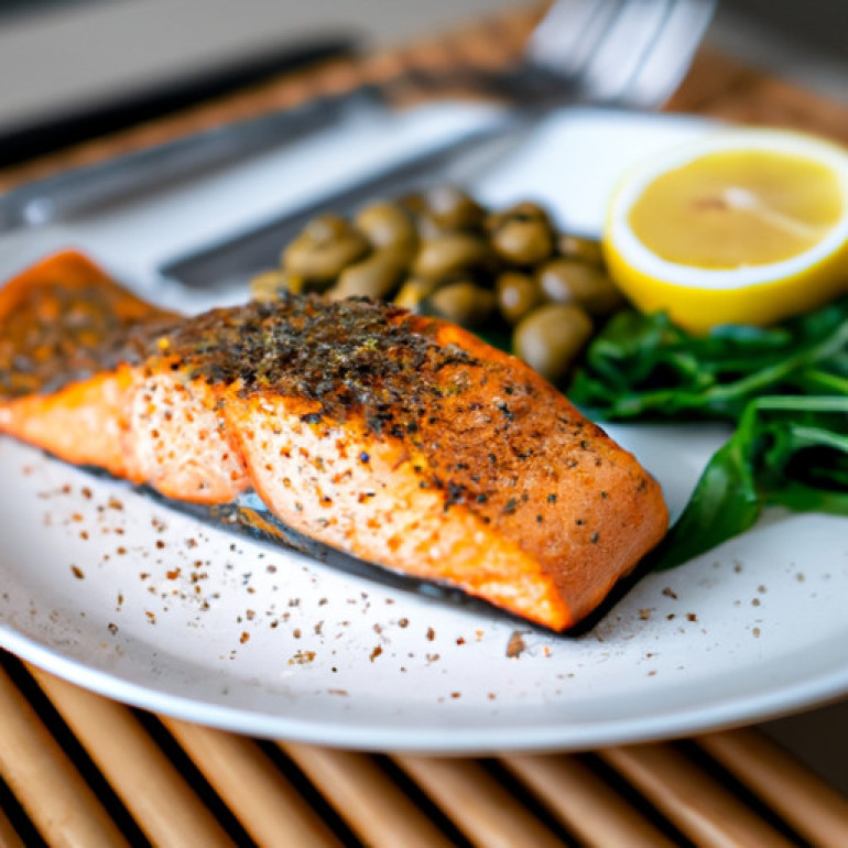 Savor the Flavor: Single-Serve Dijon Salmon Delight
