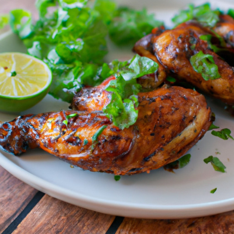 Zesty Grilled Chicken with Cilantro-Lime Marinade
