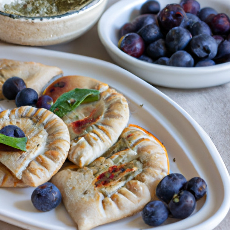 Blueberry Naan Mini Flatbreads: A Flavorful Twist to Classic Naan