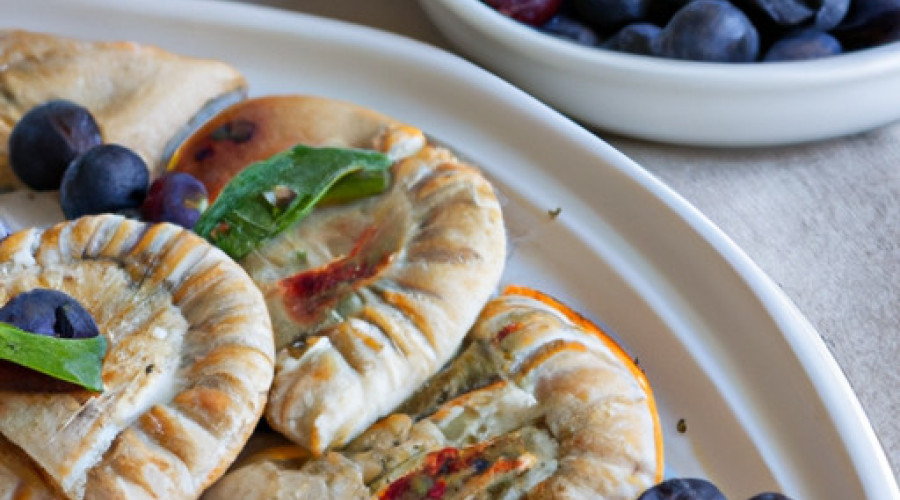 Blueberry Naan Mini Flatbreads: A Flavorful Twist to Classic Naan