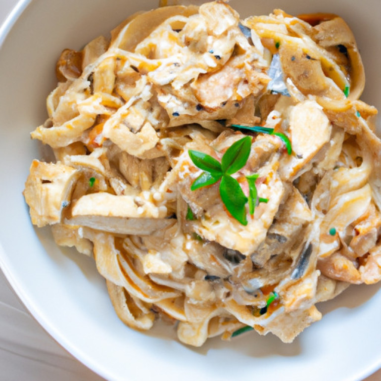 Savory Instant Pot Jerk Chicken Alfredo Recipe