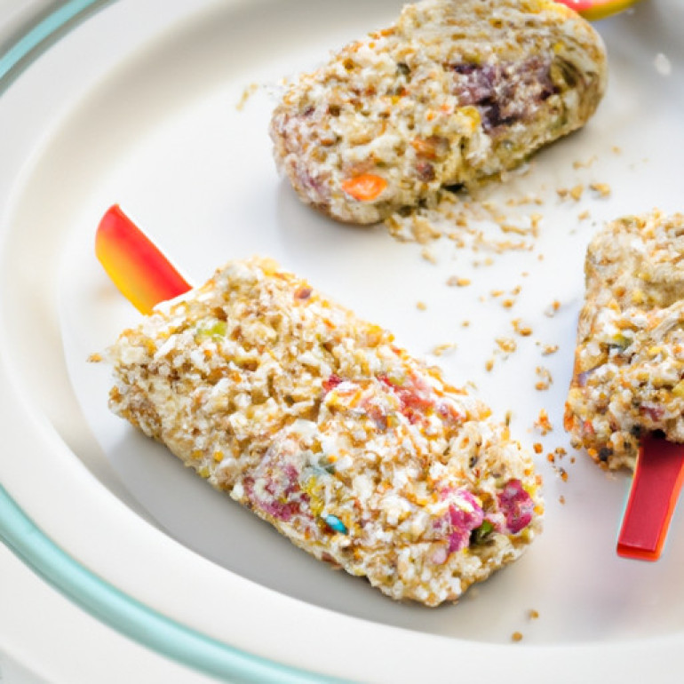 Creamy Yogurt Oat Pops Recipe - A Delicious Twist on Breakfast Snacking