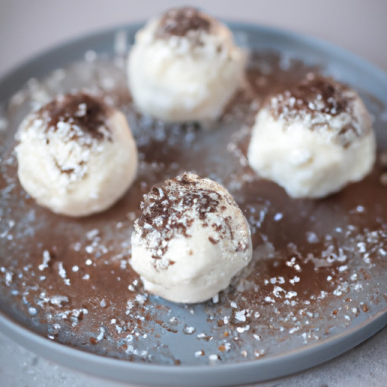 Creamy Ricotta Protein Truffle Delights
