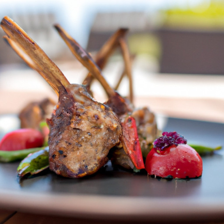 Savor a Flavorsome Herb-Infused Grilled Lamb Delight