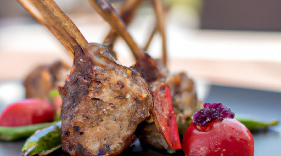 Savor a Flavorsome Herb-Infused Grilled Lamb Delight