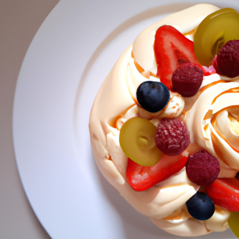 Extravagant Pavlova Fit for a Diva