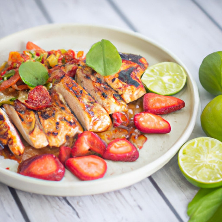 Savor the Best Grilled Chicken with Fresh Strawberry Salsa
