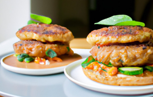 Flavorful Asian Salmon Burgers: A Delicious Twist