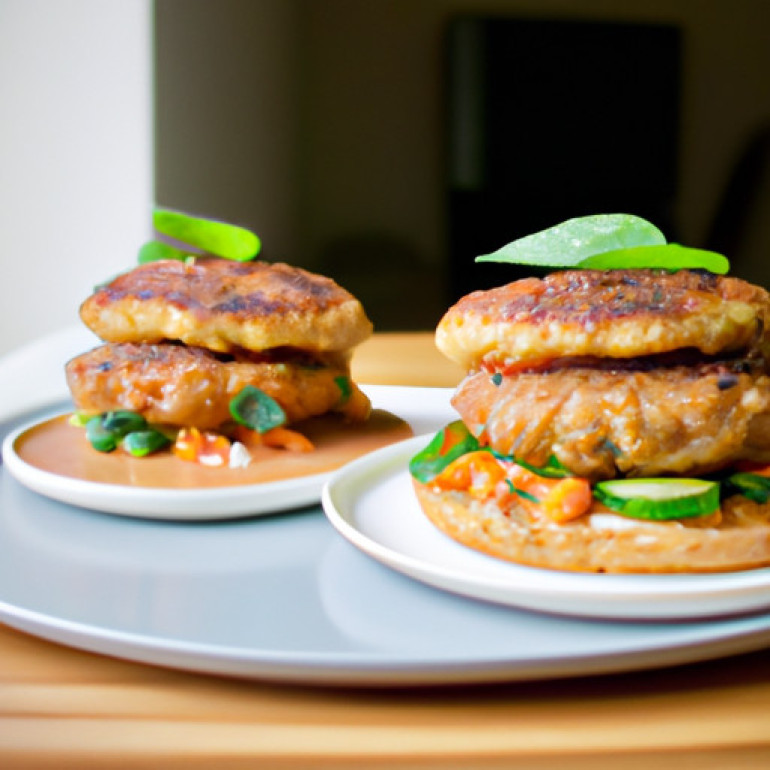 Flavorful Asian Salmon Burgers: A Delicious Twist