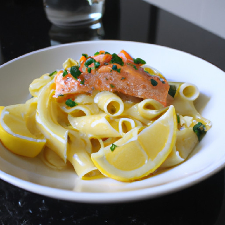 Savor the Classic Salmon Lemon Pasta Recipe