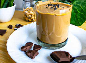 Decadent Vegan Chocolate Peanut Butter Smoothie Recipe