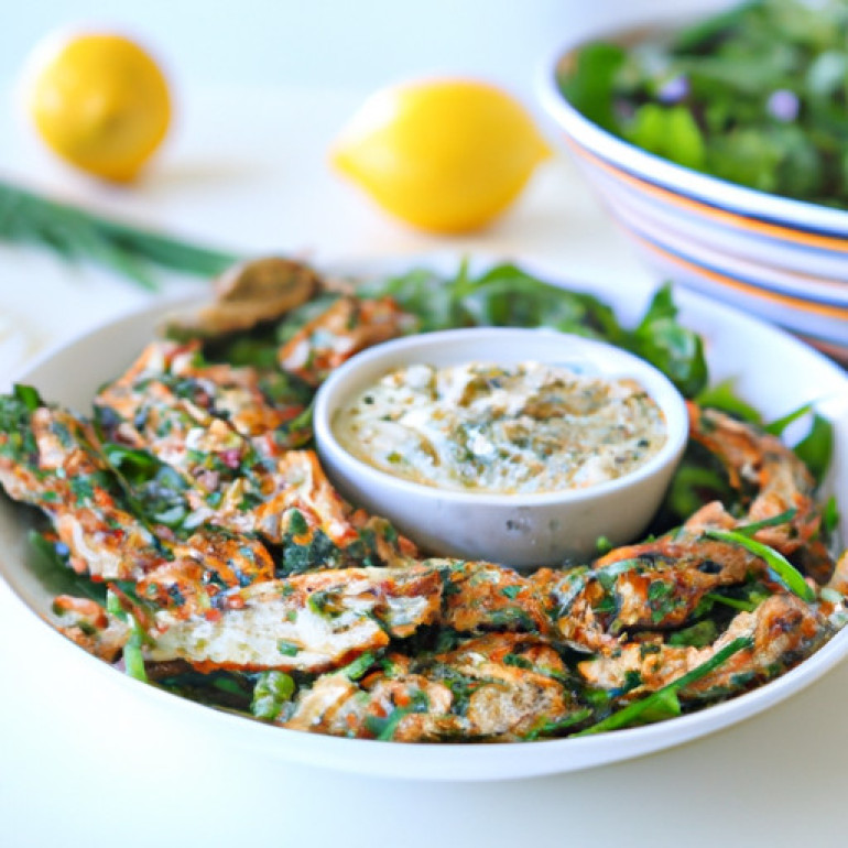 Savor the Flavor: Za'atar Chicken Salad with Zesty Lemon-Tahini Dressing