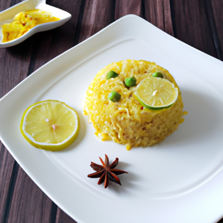 Lemon Rice Delight: A Burst of Citrus Flavor!