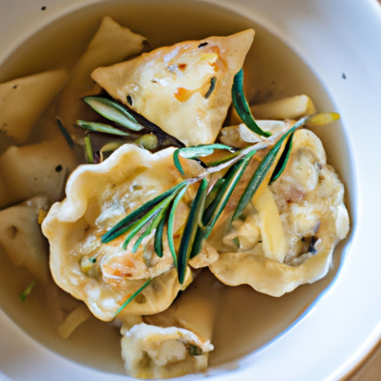 Savory Turkey Soup with Herbed Parmesan Dumplings: A Delicious Twist