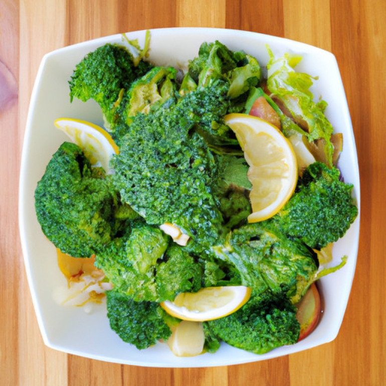 Crunchy Broccoli and Apple Salad: A Satisfying Delight