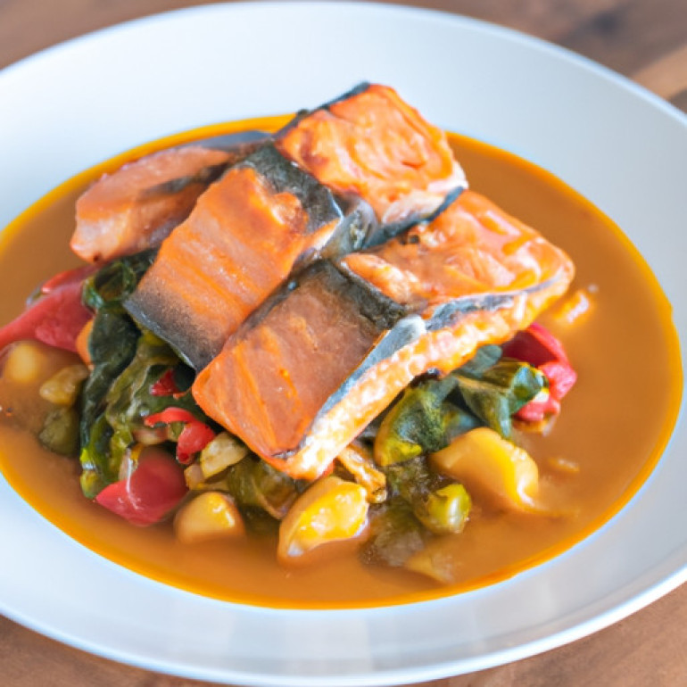 Deliciously Zesty Salmon Stew Recipe: A Perfect Blend of Sweet and Tangy Flavors