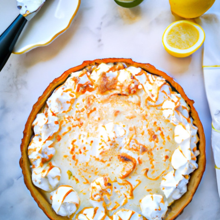 Zesty Paleo Lemon Pie Recipe: A Delicious and Healthy Treat