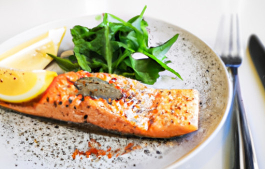 Zesty Lemon Salmon Watercress Delight
