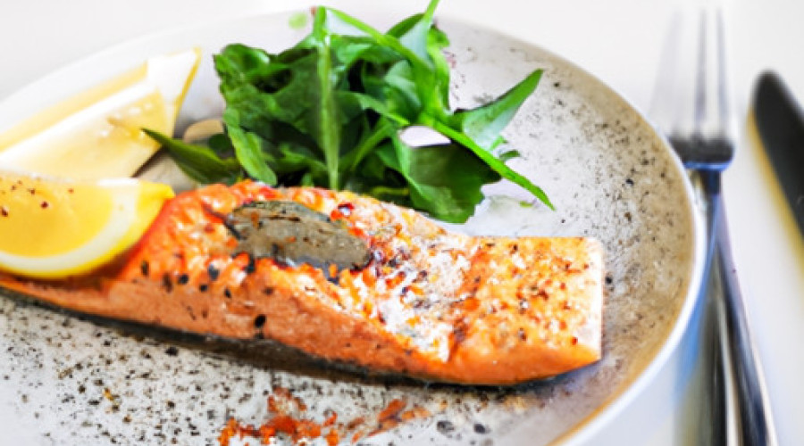 Zesty Lemon Salmon Watercress Delight
