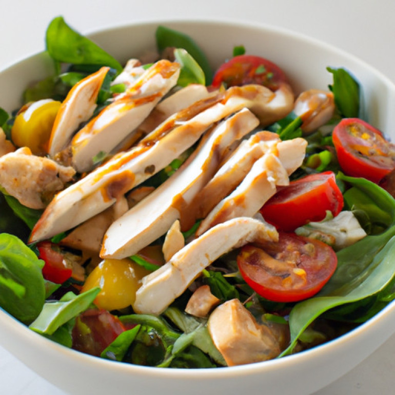 Savory Rotisserie Chicken Remix Salad Recipe