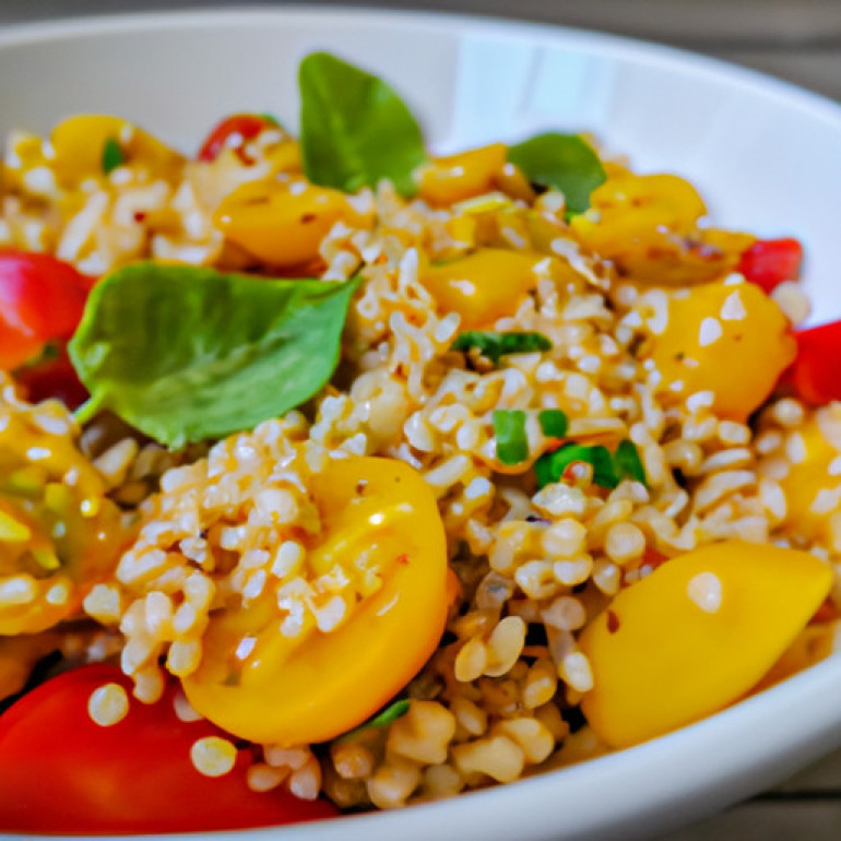 Ultimate Veggie Grain Salad: A Burst of Zesty Flavor