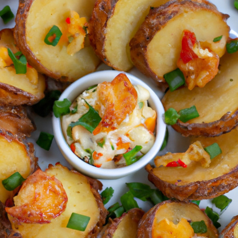 Savory Crab-Stuffed Potato Bites: A Delectable Twist