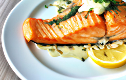 Savor the Flavor: Grilled Salmon with Zesty Lemon and Dill Sauce