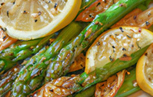 Lemon Sesame Asparagus: A Crispy Twist!