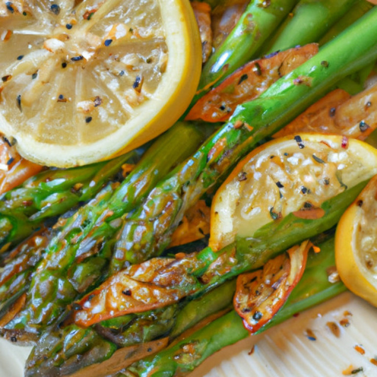 Lemon Sesame Asparagus: A Crispy Twist!