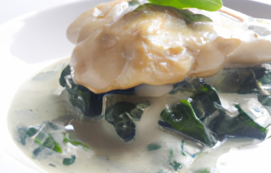 Savory Spinach Chicken Delight with a Creamy Crunch