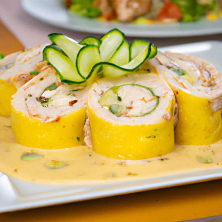 Delicious Stuffed Chicken Rolls Recipe