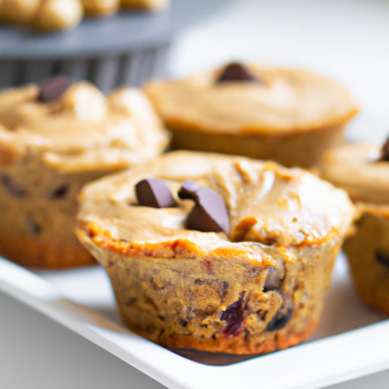 Ultimate Peanut Butter Chocolate Chip Muffins - No Flour, All Flavor