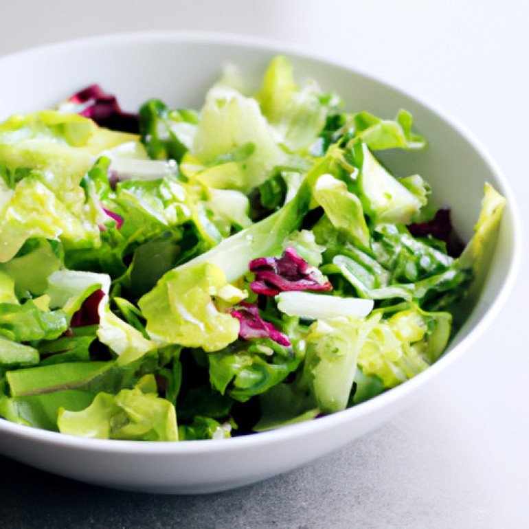 Springtime Delight: Easy and Fresh Lettuce Salad by Sandy