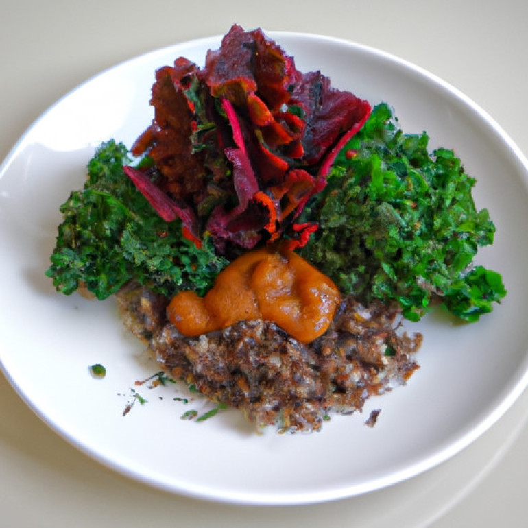 Savory Tuscan Kale and Red Quinoa Delight