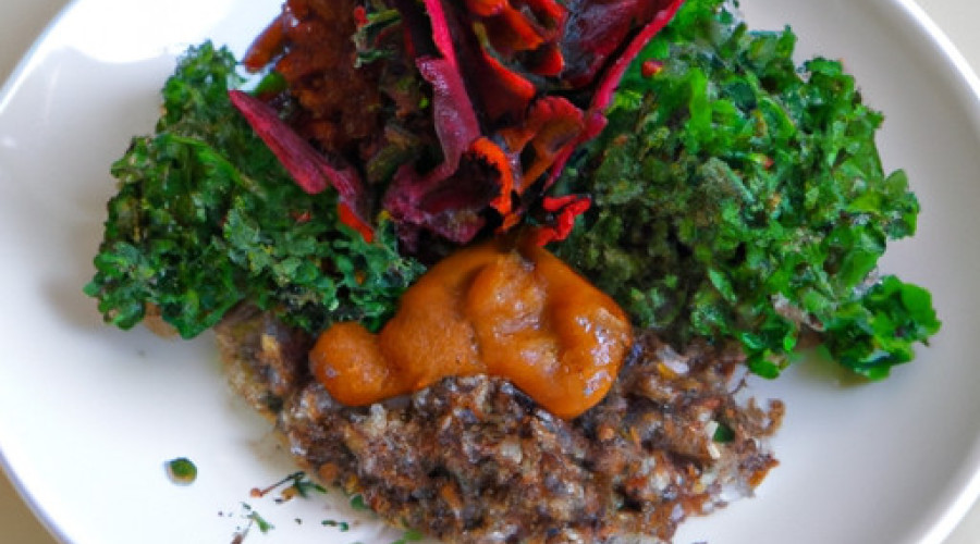 Savory Tuscan Kale and Red Quinoa Delight