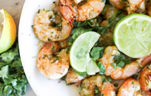 Savor the Zesty Citrus Cilantro Shrimp Delight