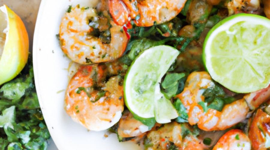 Savor the Zesty Citrus Cilantro Shrimp Delight