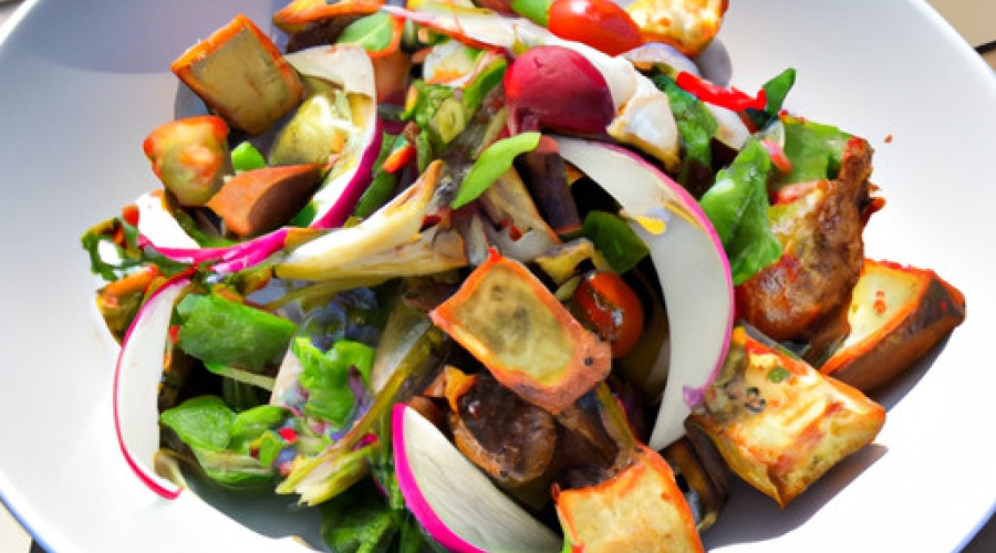 Savor the Ultimate Mediterranean Salad Recipe by Danielle