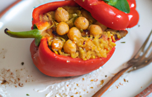 Savory Quinoa and Chickpea Stuffed Peppers: A Flavorful Twist