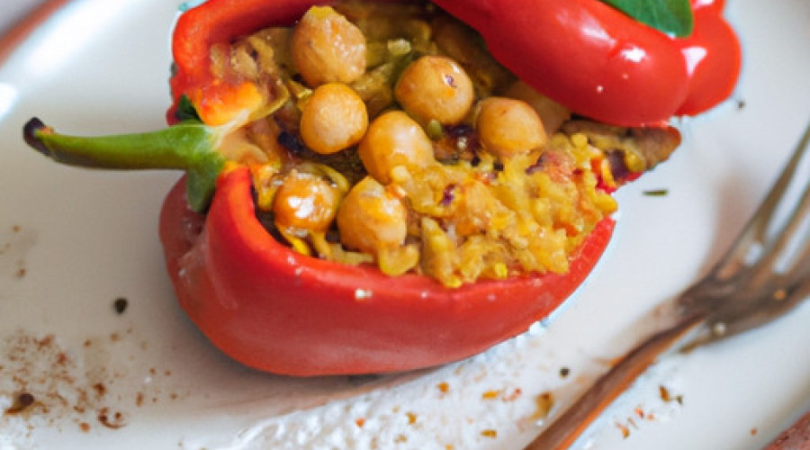 Savory Quinoa and Chickpea Stuffed Peppers: A Flavorful Twist